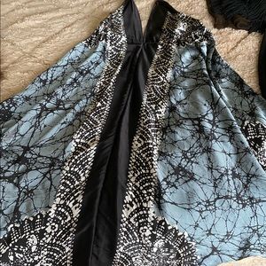 100% silk unlined halter dress